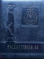 St. Vincent Pallotti High School 1966 yearbook cover photo