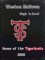 Weston-McEwen High School 2008 yearbook cover photo