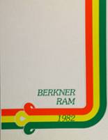 Berkner High School 1982 yearbook cover photo