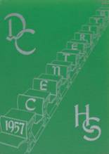 Dodge Center High School 1957 yearbook cover photo