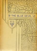 Celeste High School 1949 yearbook cover photo