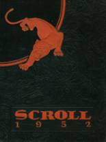 Howland High School 1952 yearbook cover photo
