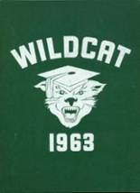 1963 White High School Yearbook from White, South Dakota cover image