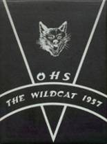 Oxford High School 1957 yearbook cover photo