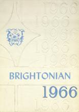 Brighton High School 1966 yearbook cover photo