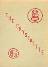 Crystal City High School 1952 yearbook cover photo