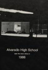 Alvarado High School 1986 yearbook cover photo