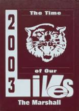 Guntersville High School 2003 yearbook cover photo