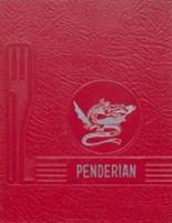 Pender High School 1962 yearbook cover photo