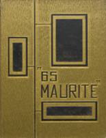 1965 Maur Hill Preparatory Yearbook from Atchison, Kansas cover image