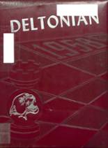 Delton-Kellogg High School 1958 yearbook cover photo