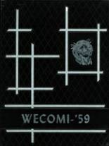 1959 Wheaton Community High School Yearbook from Wheaton, Illinois cover image