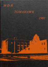Minonk-Dana-Rutland High School 1981 yearbook cover photo