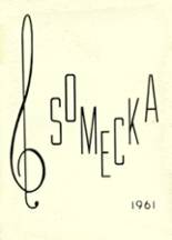 South Mecklenburg High School 1961 yearbook cover photo