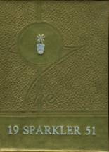 Sparkman High School 1951 yearbook cover photo