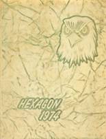 Seventy-First High School 1974 yearbook cover photo