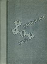Connersville High School 1953 yearbook cover photo