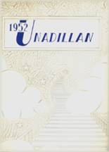 Unadilla High School 1952 yearbook cover photo