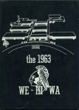 Western Alamance High School 1963 yearbook cover photo