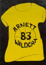 Arnett High School 1983 yearbook cover photo