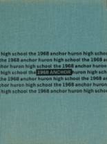 Huron High School 1968 yearbook cover photo