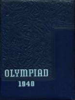 Olympia High School-W.W. Miller High School 1940 yearbook cover photo