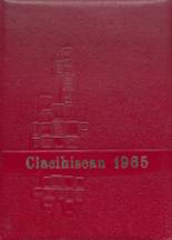 Clara City High School 1965 yearbook cover photo