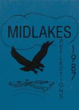 Midlakes High School 1987 yearbook cover photo