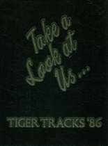 Truman High School 1986 yearbook cover photo