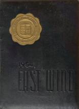 1954 East Mecklenburg High School Yearbook from Charlotte, North Carolina cover image