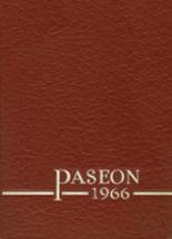1966 Paseo High School Yearbook from Kansas city, Missouri cover image
