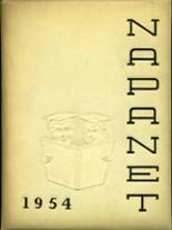 Nappanee High School 1954 yearbook cover photo