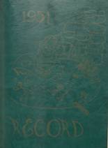 Roxbury Central High School 1951 yearbook cover photo