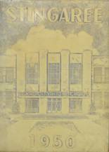 Texas City High School 1950 yearbook cover photo