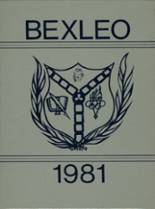 Bexley High School 1981 yearbook cover photo