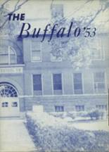 Gibbon High School 1953 yearbook cover photo