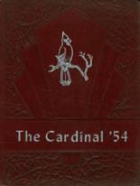 Norman High School 1954 yearbook cover photo