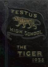 Festus High School 1958 yearbook cover photo
