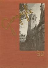 Emma Willard School 1939 yearbook cover photo