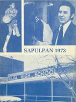 Sapulpa High School 1973 yearbook cover photo