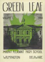 1950 Mt. Pleasant High School Yearbook from Wilmington, Delaware cover image