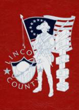 Lincoln County High School 1986 yearbook cover photo