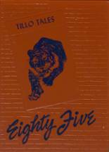 Saltillo High School 1985 yearbook cover photo