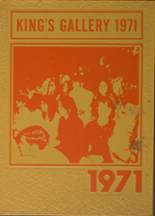 King George High School 1971 yearbook cover photo