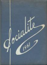 Social Circle High School 1961 yearbook cover photo