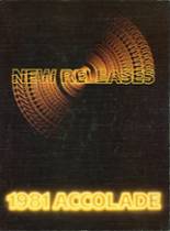 Ponderosa High School 1981 yearbook cover photo
