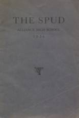 1926 Alliance High School Yearbook from Alliance, Nebraska cover image