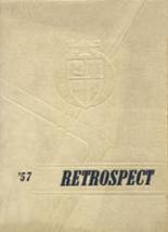Rockport High School 1957 yearbook cover photo
