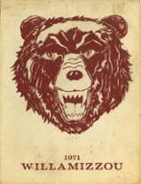 Willow Springs High School 1971 yearbook cover photo