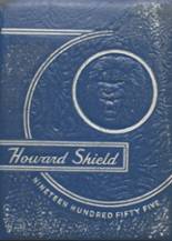 Howard High School 1955 yearbook cover photo